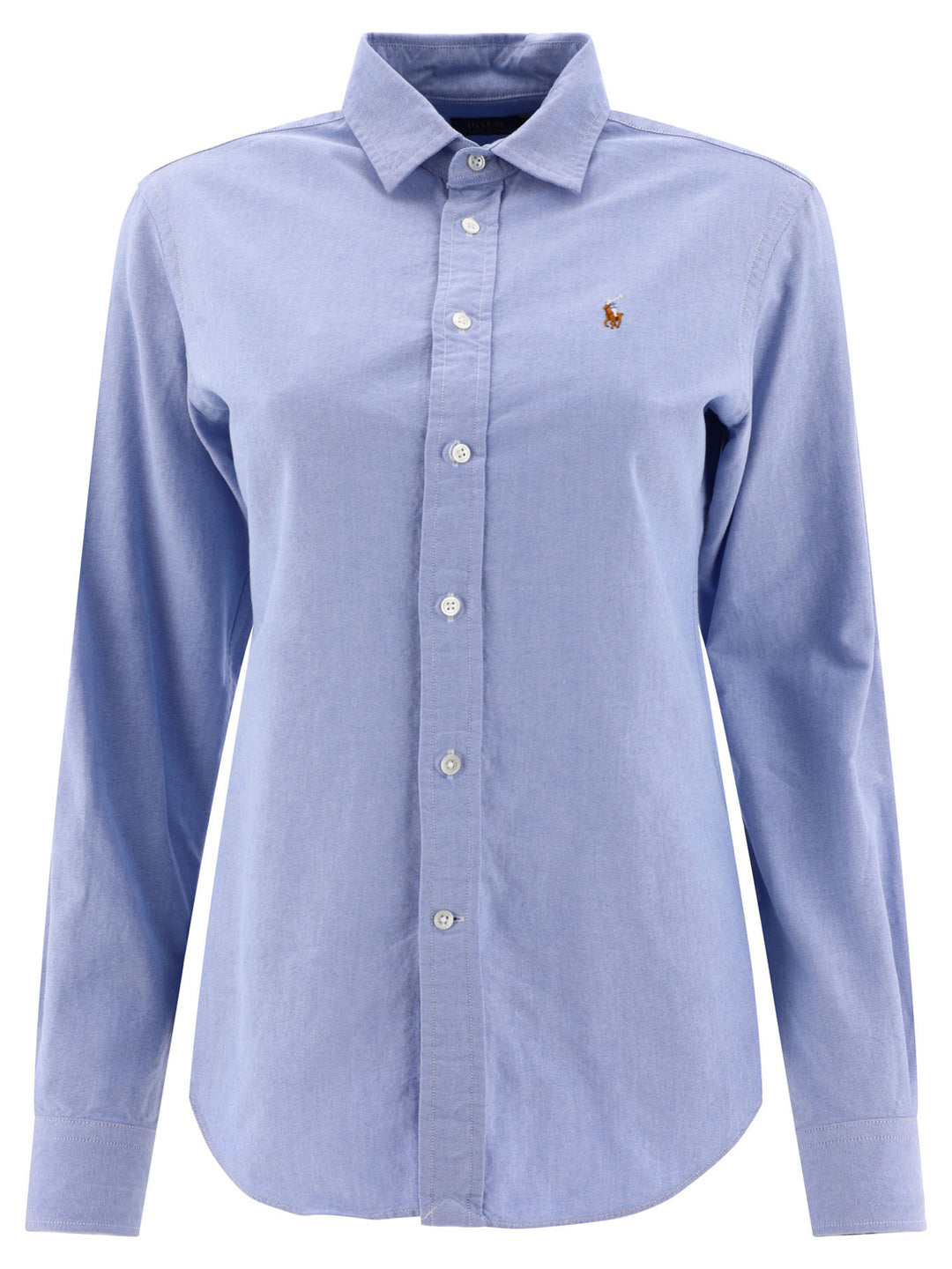 Polo Ralph Lauren Oxford Slim-Fit Shirt Shirts - Blue | 74b195ee01703f2893ca8743be70ed1684112cb7