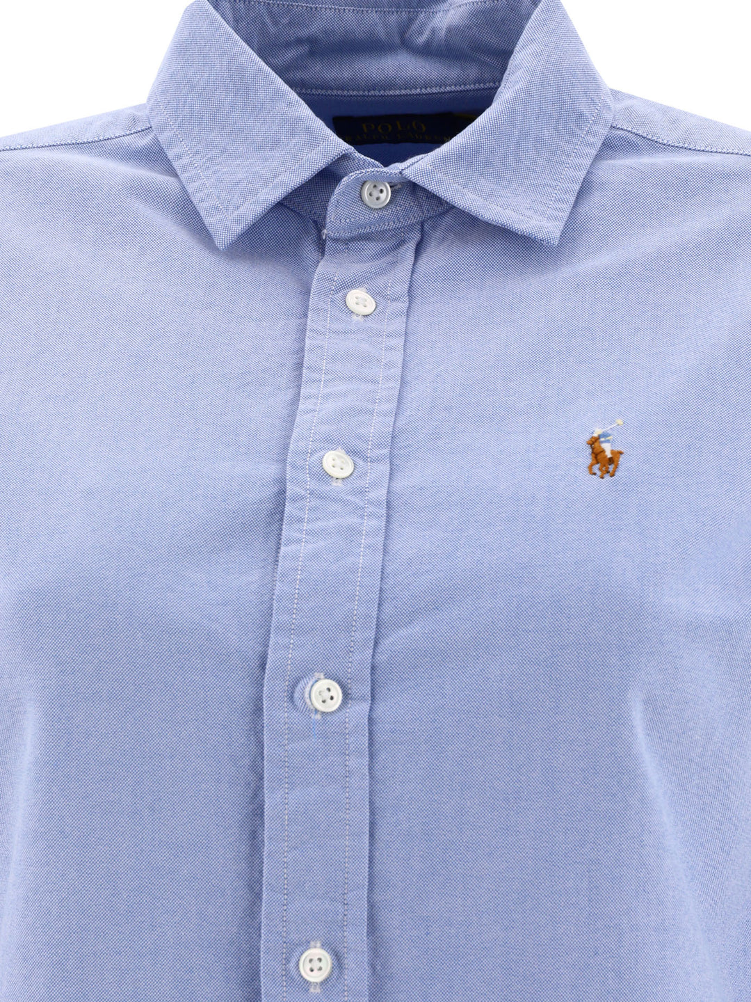 Polo Ralph Lauren Oxford Slim-Fit Shirt Shirts - Blue | ae57ea6d71646b67999afb931f42d07492170ec3