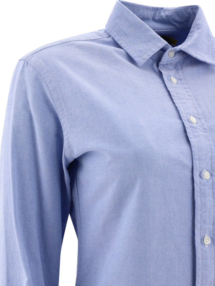 Polo Ralph Lauren Oxford Slim-Fit Shirt Shirts - Blue | 37095b385331952cc0fc55f4c6ecf332fbc59f65
