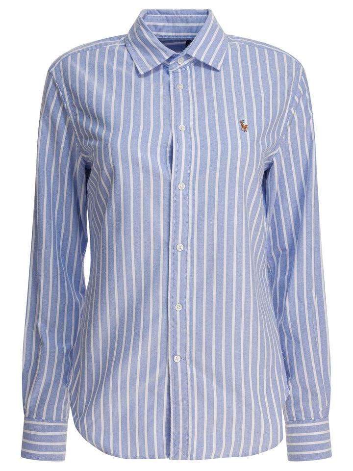 Polo Ralph Lauren Oxford" Striped Shirt Shirts - Blue | fd82a1c7984167927f16a9dad95fb432eea817d3