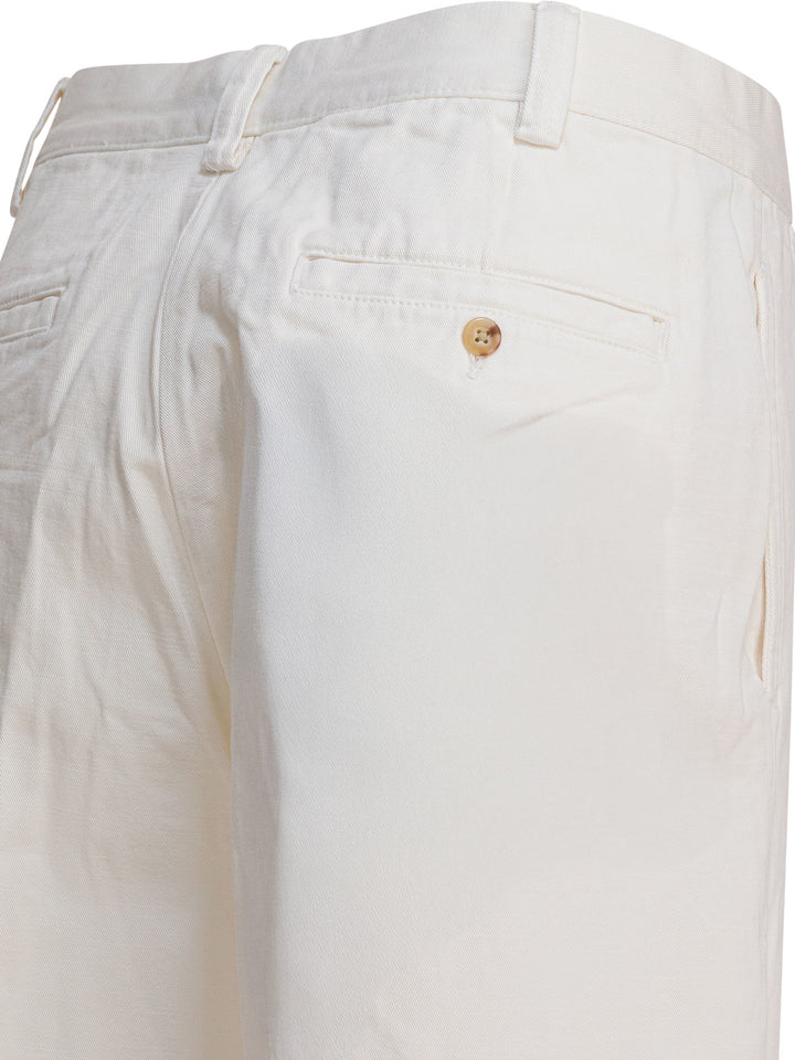 Polo Ralph Lauren Straight Leg Trousers - White | a74bf650e805e99bc6b87bfda7c296cd2d9f88ba