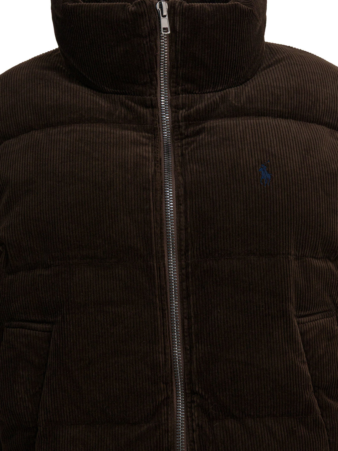 Polo Ralph Lauren Short Down Jacket With Pony Jackets and Coats - Brown | 5fe2d57c2931122151083d7f91abc88d5aebe2b3