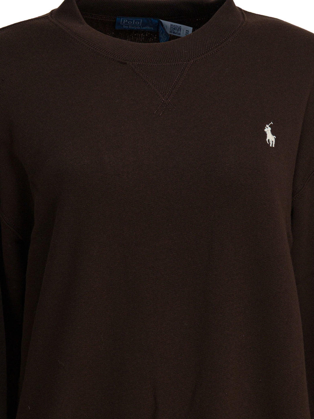 Polo Ralph Lauren Crewneck Sweatshirt With Pony Sweatshirts - Brown | 98a28bec8e9335c740aae991ddadb4d926ef5a86