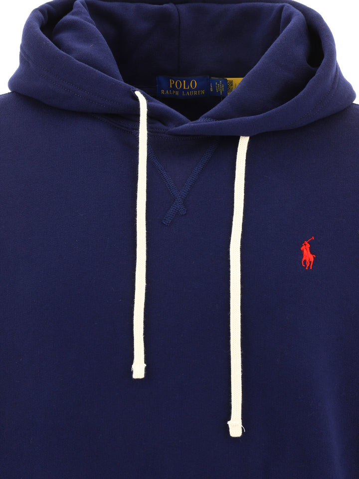 Polo Ralph Lauren Rl Sweatshirts - Blue | 8b146de31a28349b9c6024c172c9ac5b57405eec