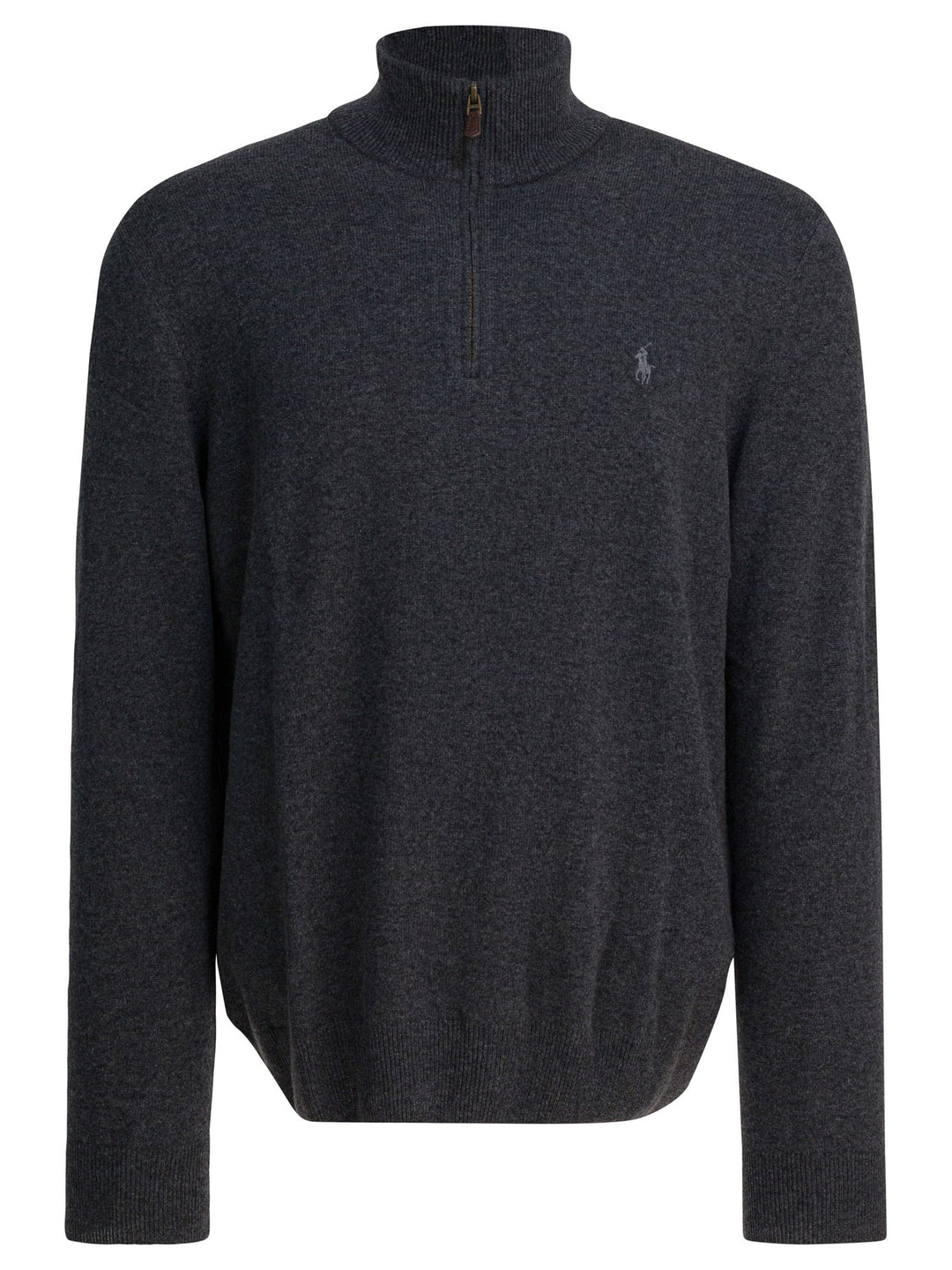 Polo Ralph Lauren Zipper Sweater Knitwear - Grey | 08a0492b04b410576884339ba9ade29346db82cb