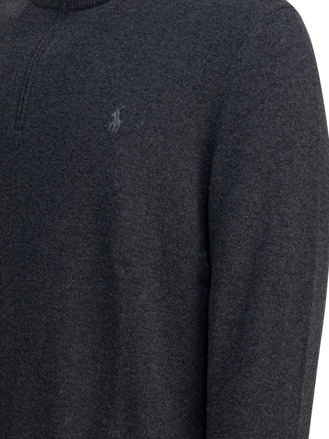Polo Ralph Lauren Zipper Sweater Knitwear - Grey | d9361da50883272f636079d9ddb7d2fc4a919b5c