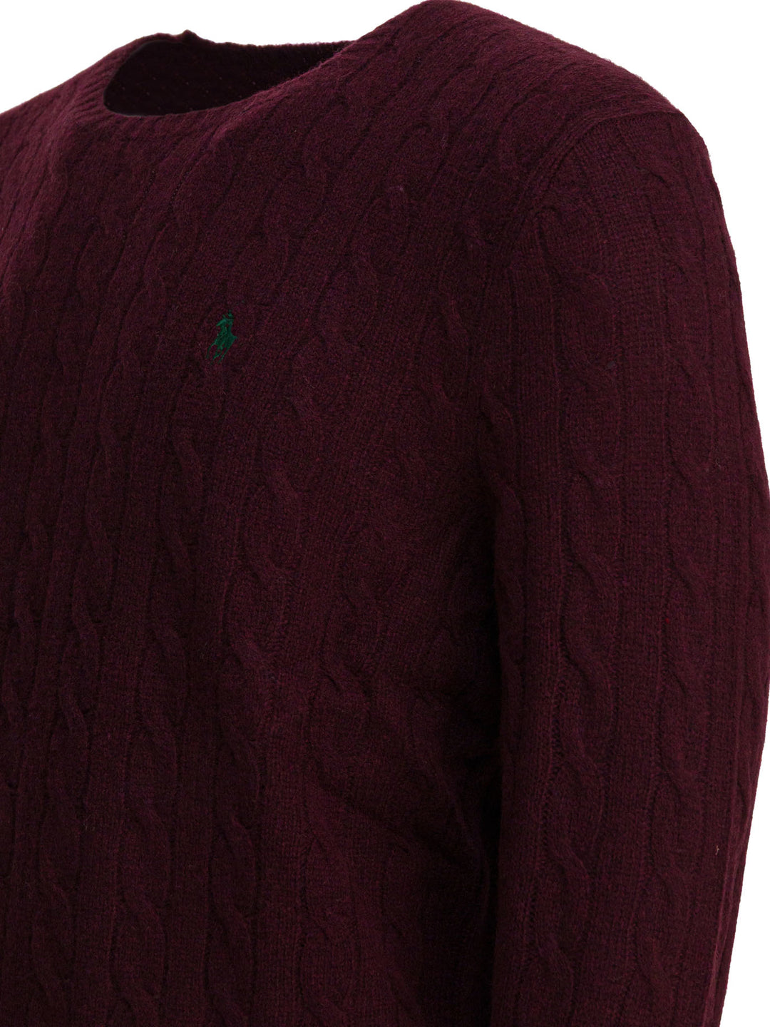 Polo Ralph Lauren Wool And Cashmere Sweater Knitwear - Bordeaux | a3a2263608d4769cc48d751995b5ddaa2b473bdd