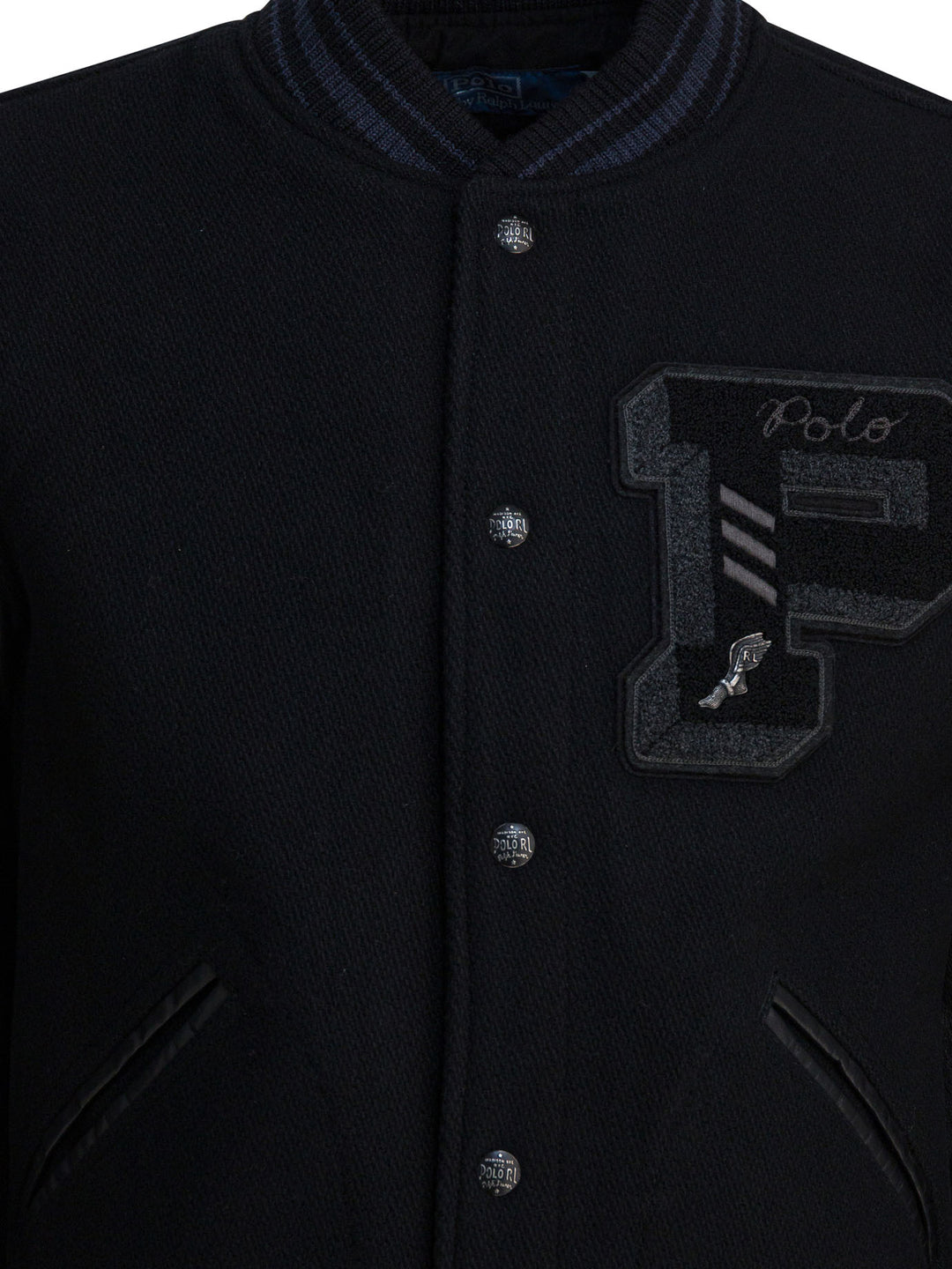 Polo Ralph Lauren Letterman Jackets and Coats - Black | 04d7a88eb35e2387428155afc8b38372c33e72eb