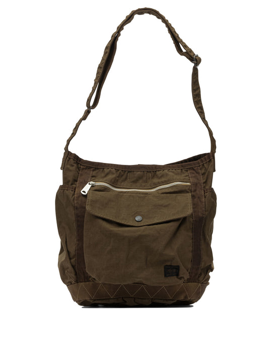 Porter Crag Crossbody Bags Brown
