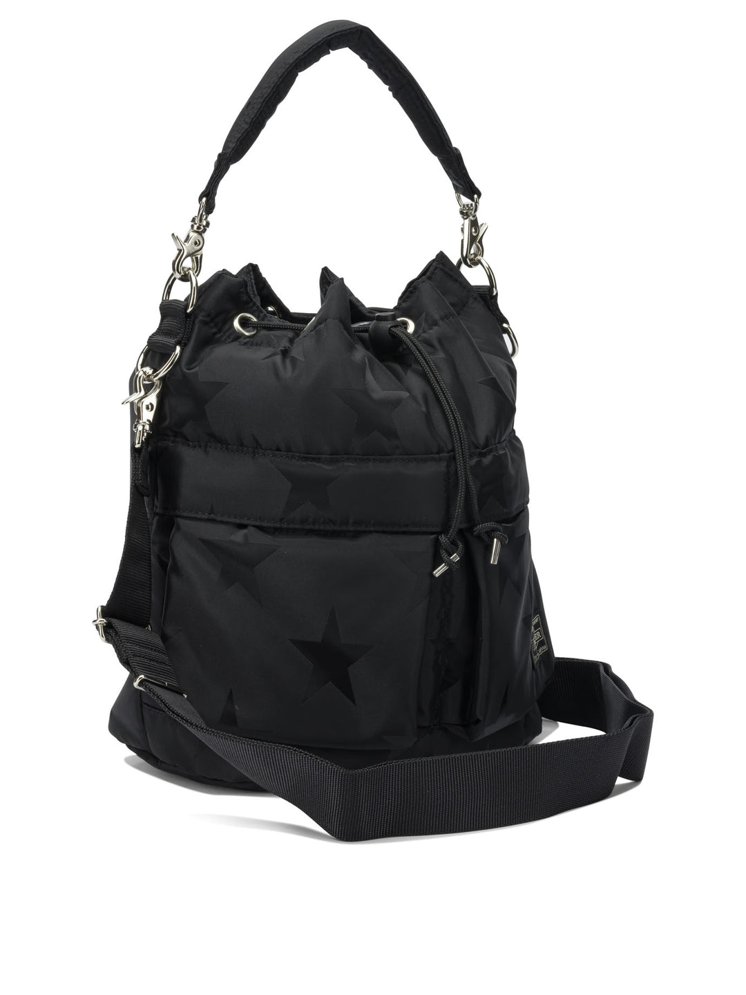 Porter-Yoshida & Co Flag Handbags - Black | fd6612561acd61ec188f898af8dccea05e9248c3