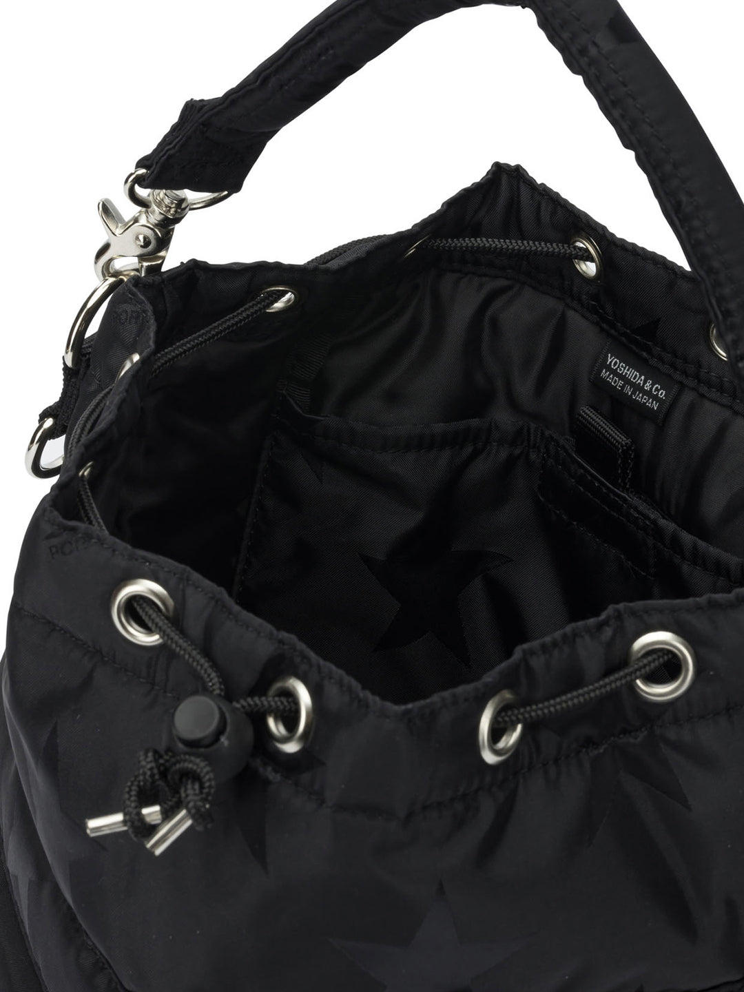 Porter-Yoshida & Co Flag Handbags - Black | 63f665bc0ecf0de4bc738432239003f188ce12ff