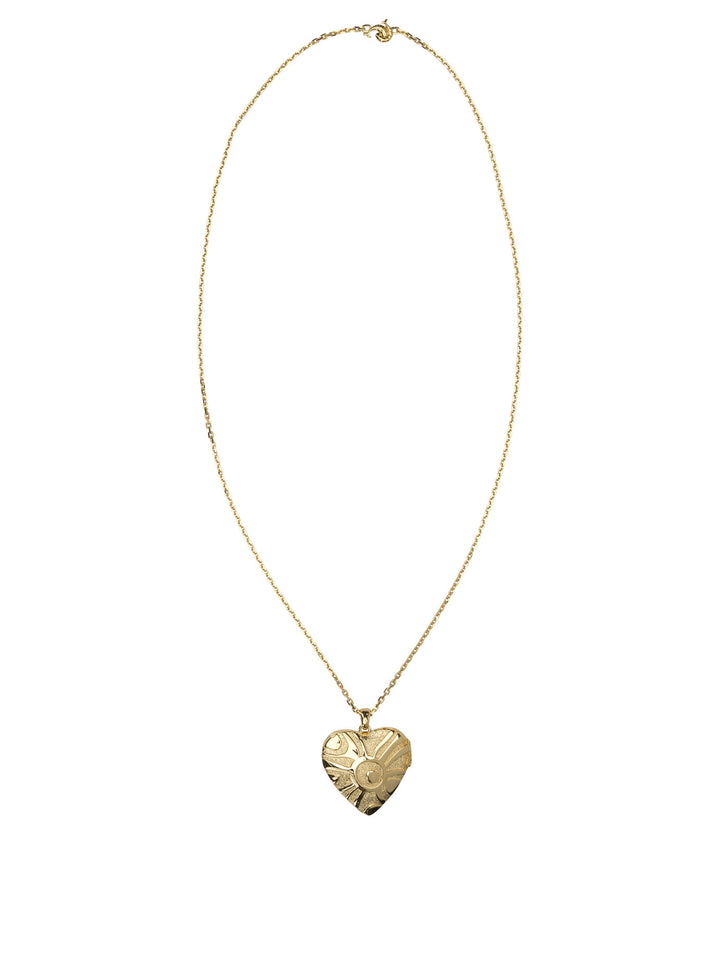 Pucci Heart Pendant Necklace Jewels - Gold | 5923cf63150b9e5ee0cf0005cd0c53214cd0d2f2