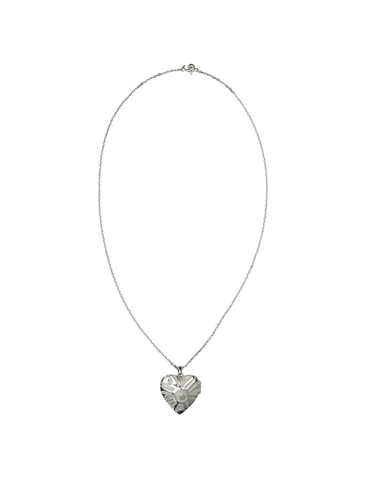 Pucci Heart Pendant Necklace Jewels - Silver | 0dea0ce50fd087d34d7a22d88dcc5f24cf6066dc