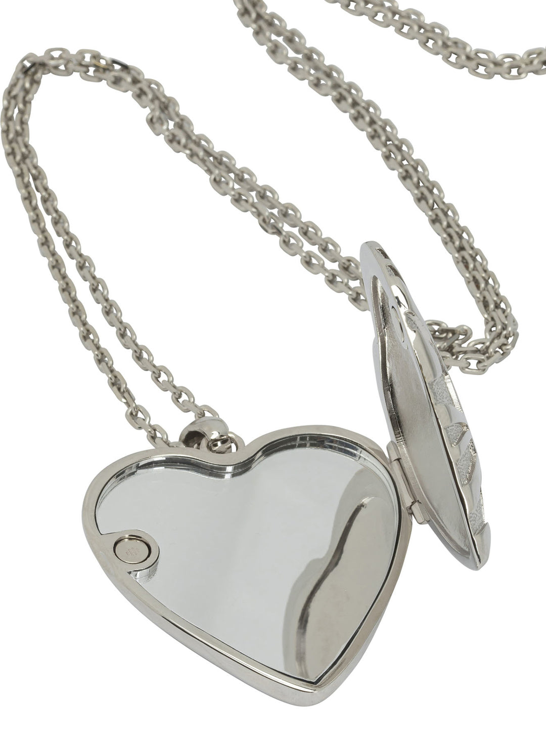Pucci Heart Pendant Necklace Jewels - Silver | 515dd5f8477543e9ae2a413157429df8dfdd6432