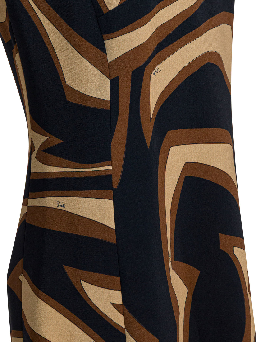 Pucci Labirinto Print Trapeze Dress Dresses - Black | 57f3a64afe039f2e19736d676777afd340a46c4d
