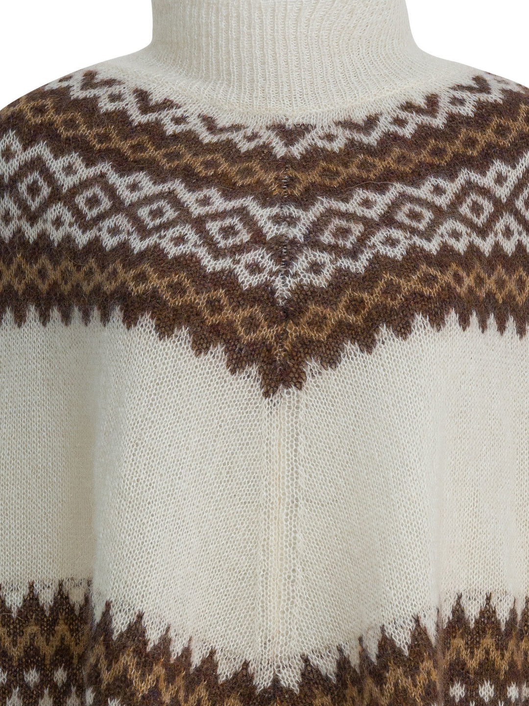 Rakkì Anna Marie Poncho Jackets and Coats - White | 590c79f0d46e6166a6a590aaa2dbb3044b231186