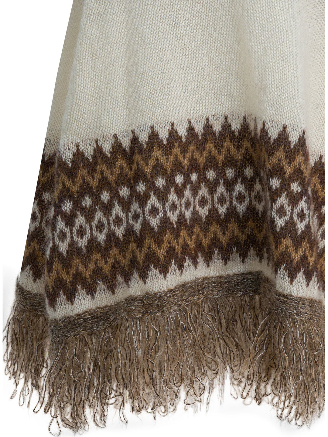 Rakkì Anna Marie Poncho Jackets and Coats - White | 929e43ae3975591f5a109c2bbc6b550c719992a4