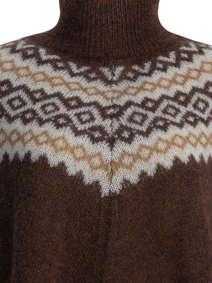 Rakkì Anna Marie Poncho Jackets and Coats - Brown | 19b25d535ece9945d82f9bc99339d0ae0e001b6a