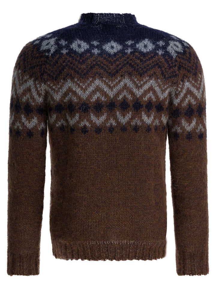 Rakkì Robert Crater Knitwear - Brown | 13e530d70f7af9531dc3bd68da603f191254e110