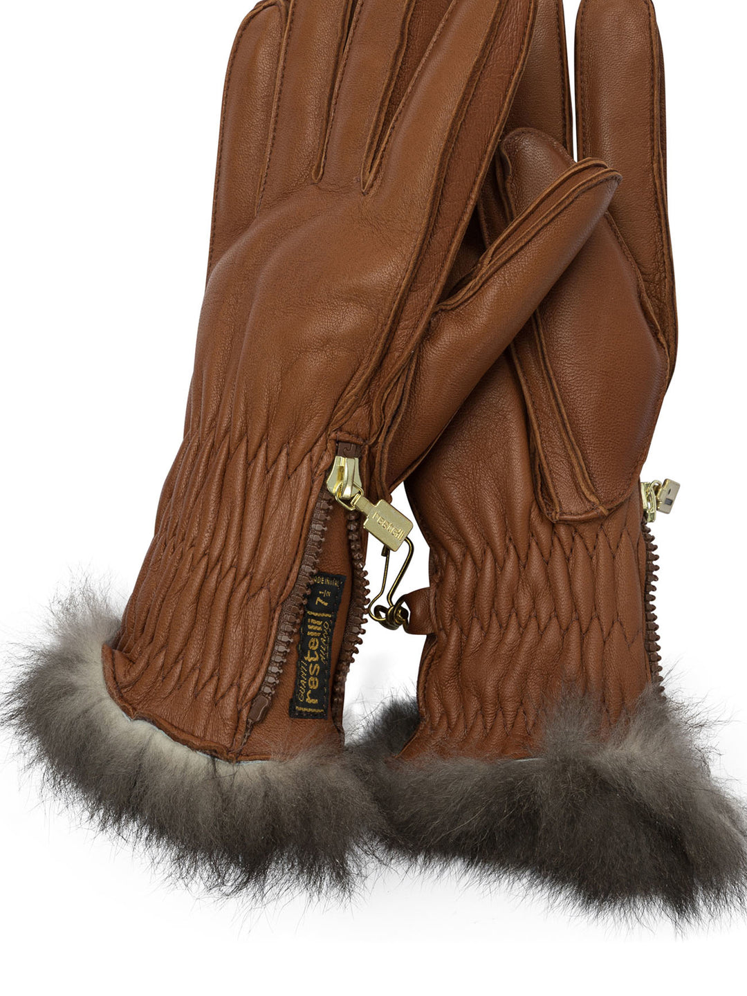 Restelli 269 Gloves - Brown | 4af493f63f248629467d871c8bec5bd544817432