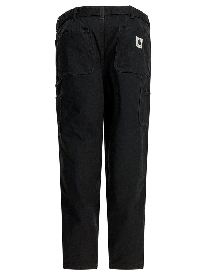 Sacai Duck - Sacai X Carhartt Wip Trousers - Black | 208796d5431fac97044e41a2267fec4b198cbcc1