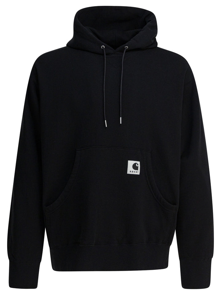 Sacai Sacai X Carhartt Wip Sweatshirts - Black | 98e755210be3f9e63e8a482eac3833d8c0b5506c