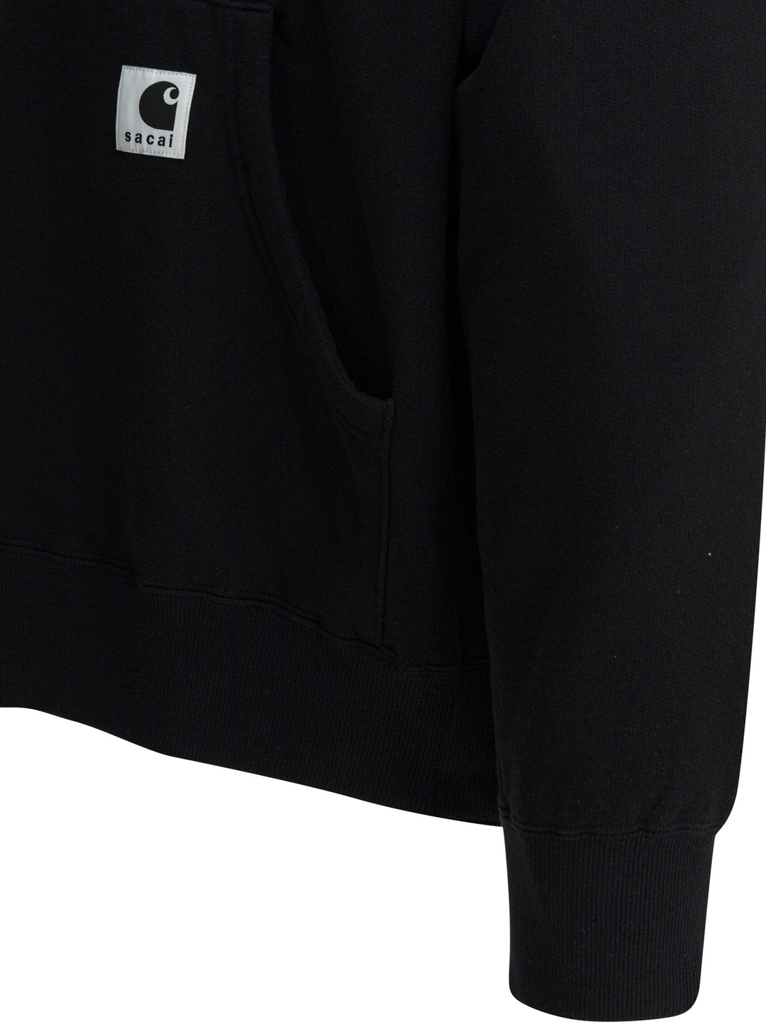 Sacai Sacai X Carhartt Wip Sweatshirts - Black | ac8f770ca14614622483b868410360a8a3448f68