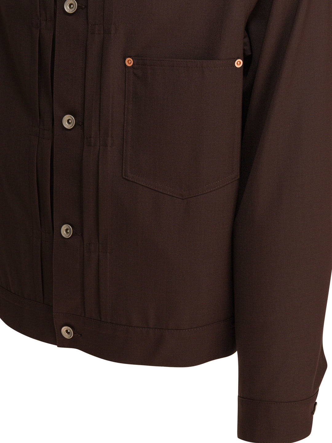 Sacai Suiting Jackets and Coats - Brown | 281d796f6bfcb2d7b5c108101125475ba29d9ae9