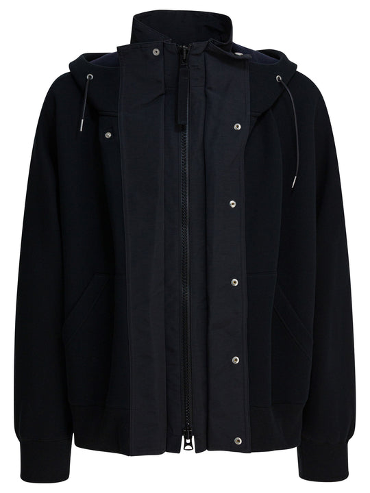 Sponge Sweat X Grosgrain Jackets And Coats Black