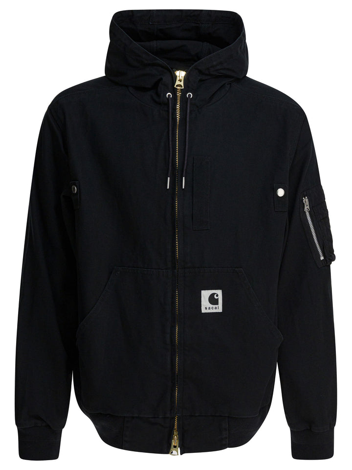 Sacai Jackets & Coats Jackets and Coats - Black | df85d34394c977d055aa565a809455aac51a564a