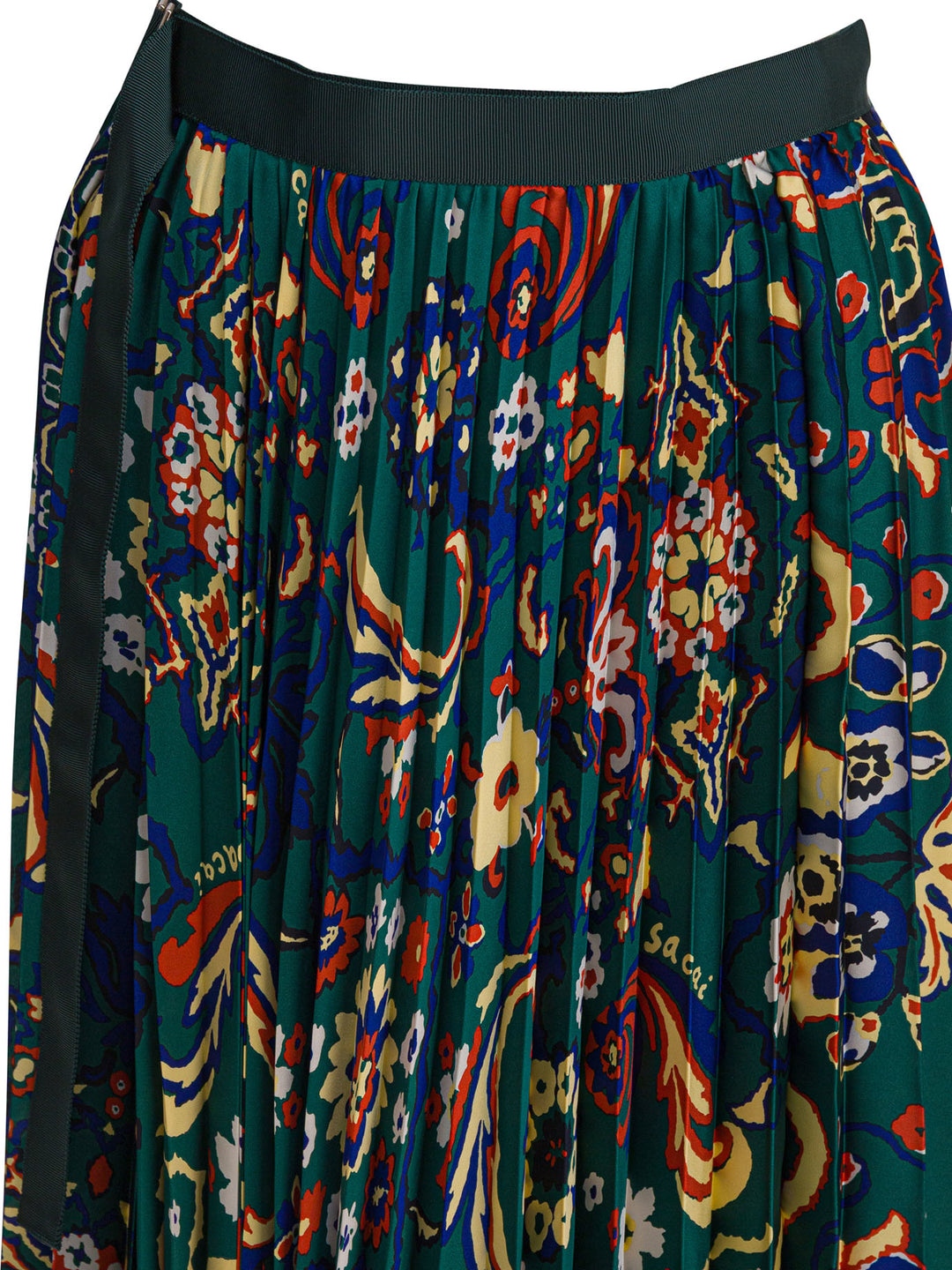Sacai Floral Print Skirt Skirts - Green | 5a52cff8ec95b15ce902a9e741ca12d3b86c209b