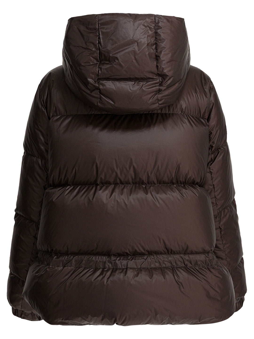 Sacai Quilted Nylon Down Jacket Jackets and Coats - Brown | 4b1f6701ca834335b7d84acd4cea36b940df75fb
