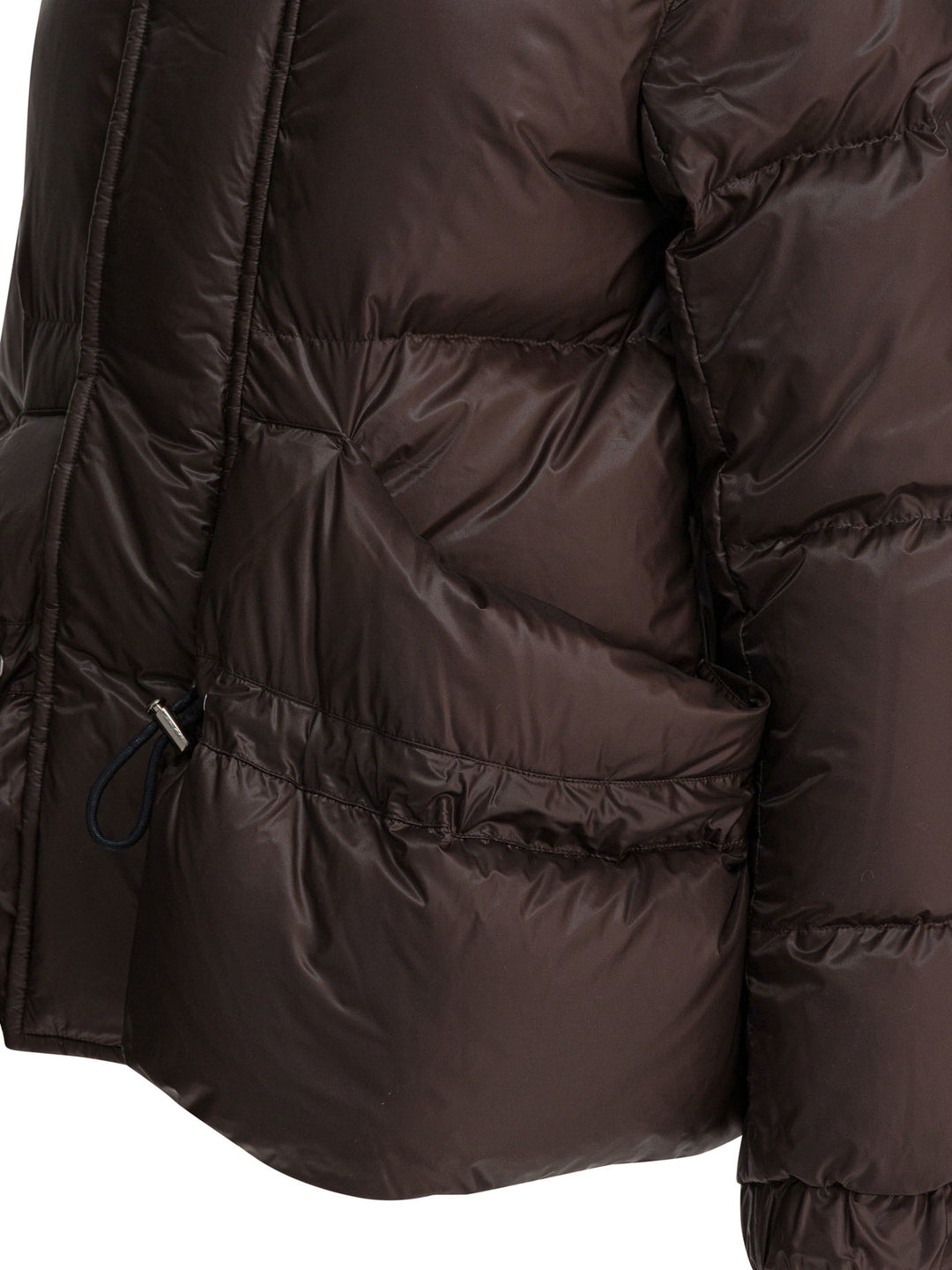 Sacai Quilted Nylon Down Jacket Jackets and Coats - Brown | c2744a3a5b32452d396b86cea644629991f7be52