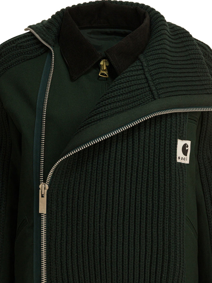 Sacai Jackets & Coats Jackets and Coats - Green | e52b404bbd6d0982c02df5db1df42080f42135fd