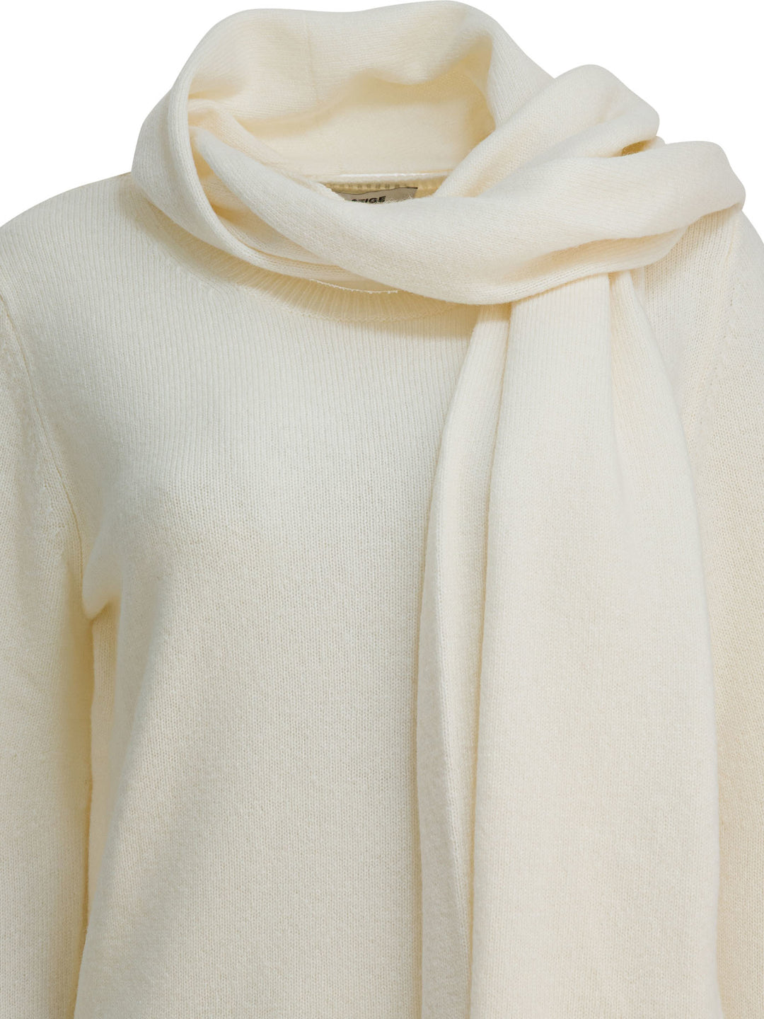 Sandbeige  Knitwear - White | cf7c823c039754a8687a578b5bac652e4d8046e6