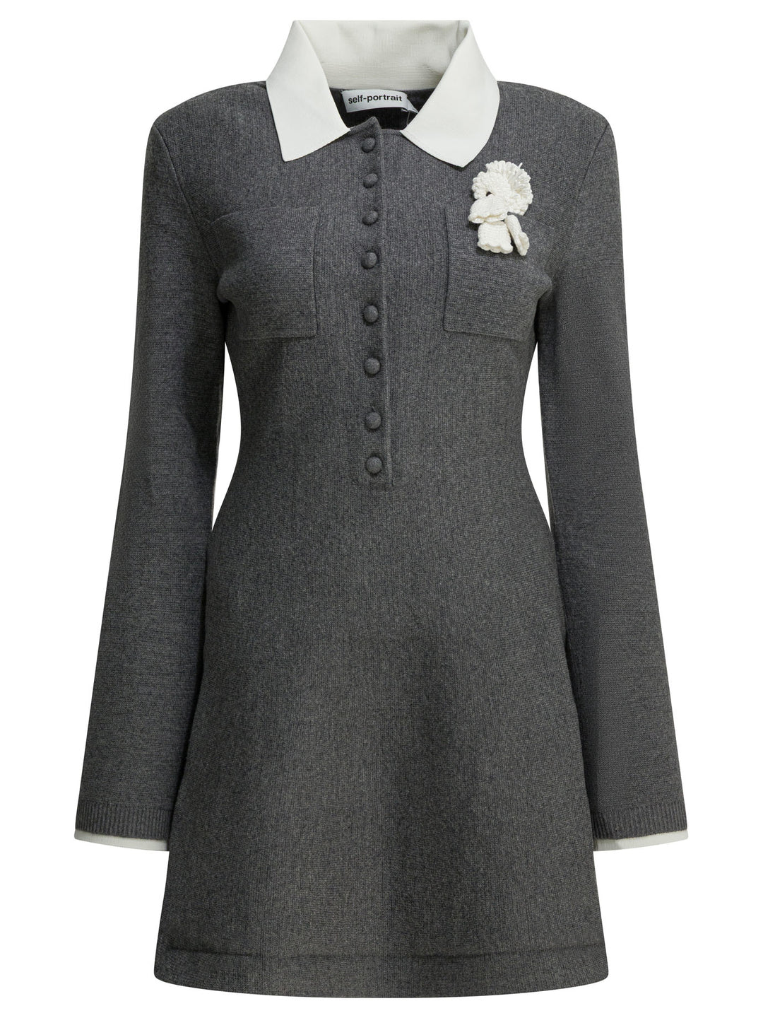 Self-Portrait  Dresses - Grey | b7c8348d2ce2a3f05db76505dd2bee7f0ee83234