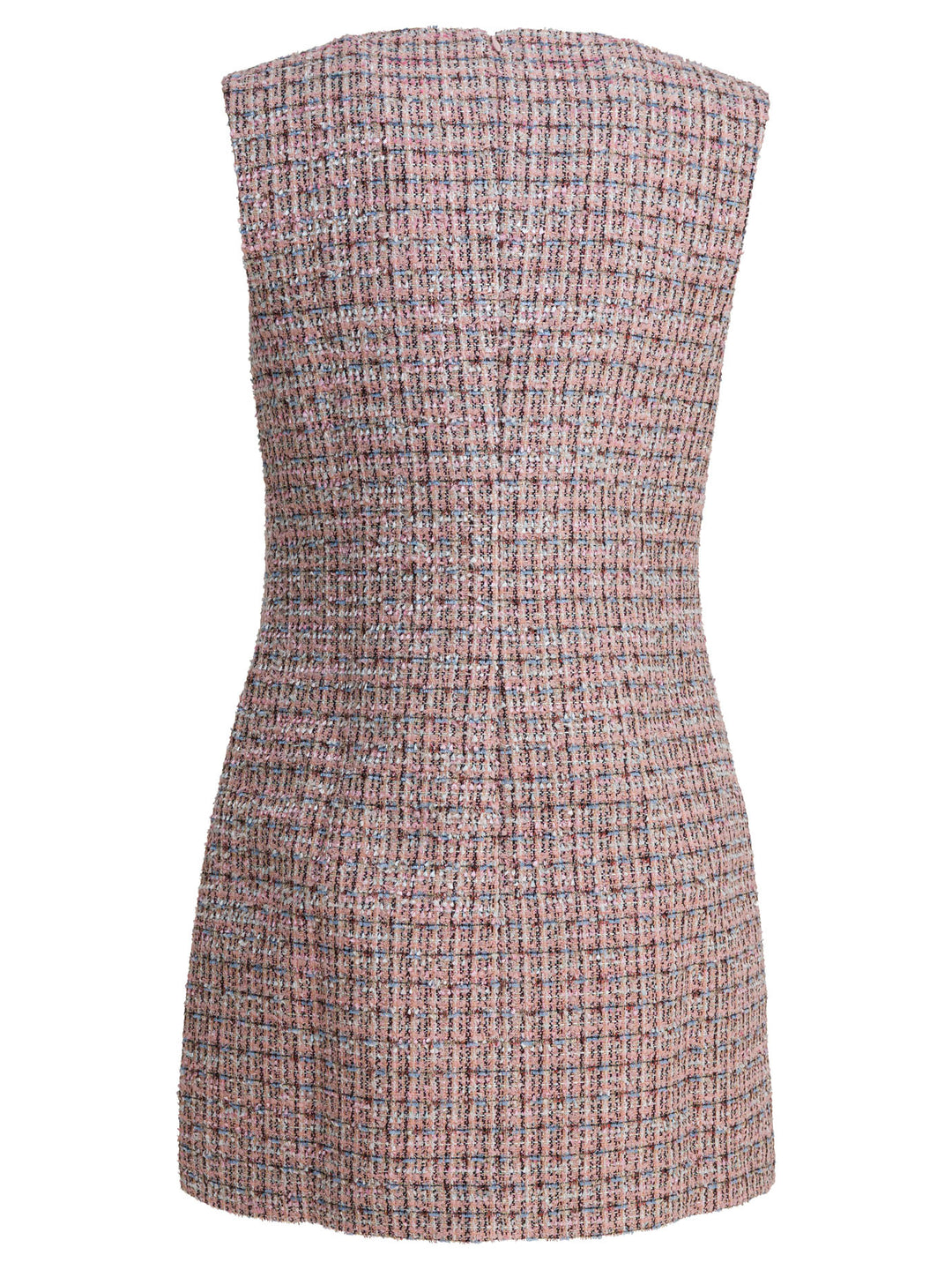 Self-Portrait Short Boucle Dress Dresses - Pink | 7a7e69ab783595bfa38c37ddbbf25163076a3100