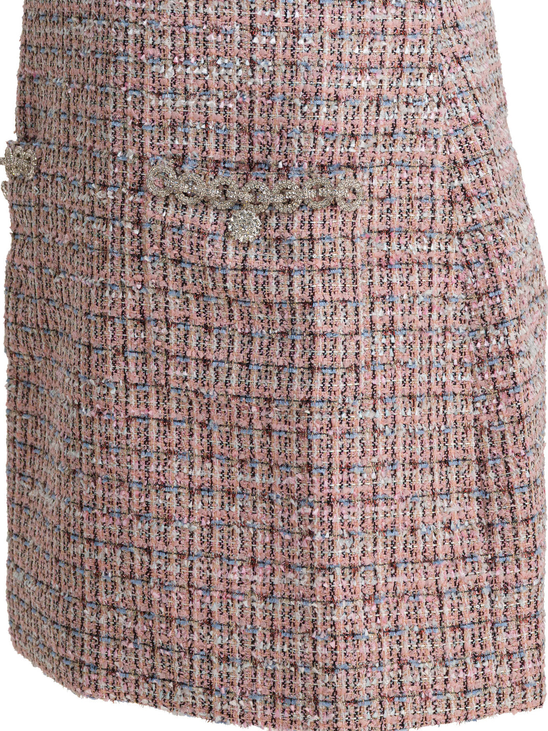 Self-Portrait Short Boucle Dress Dresses - Pink | 25bc4d3f60ca6446b92244081faaed1e11ef0ec7