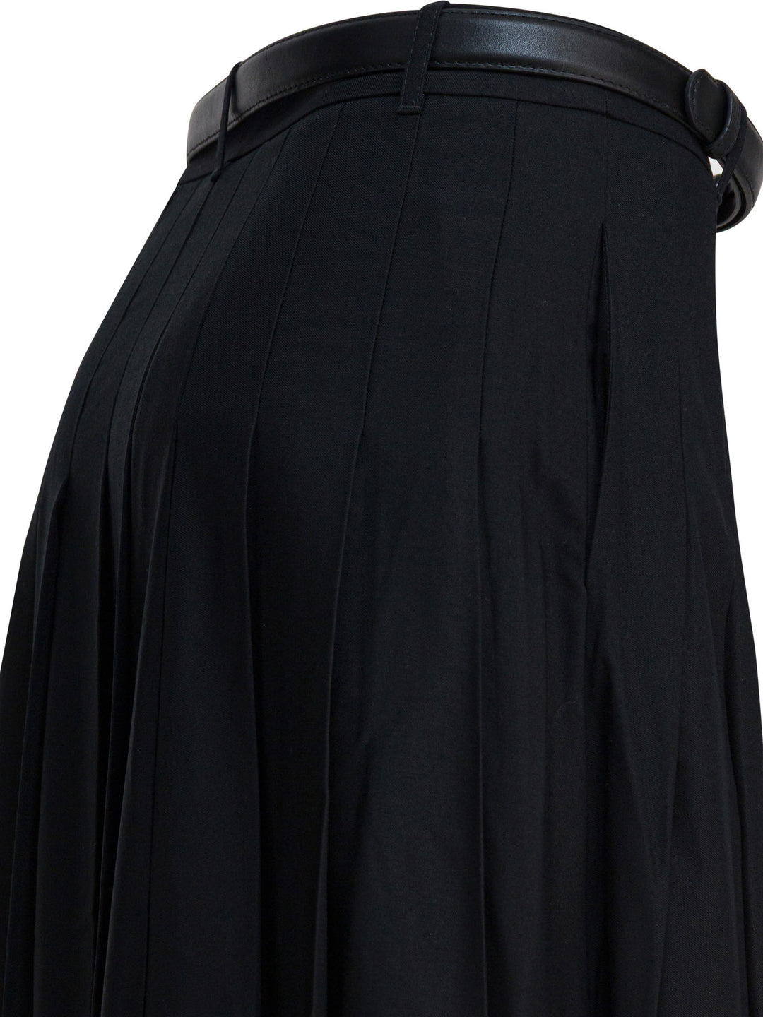 Self-Portrait Long Pleated Skirt Skirts - Black | 6dc44b08ec4de991f28280f587a73f42c3c687d1