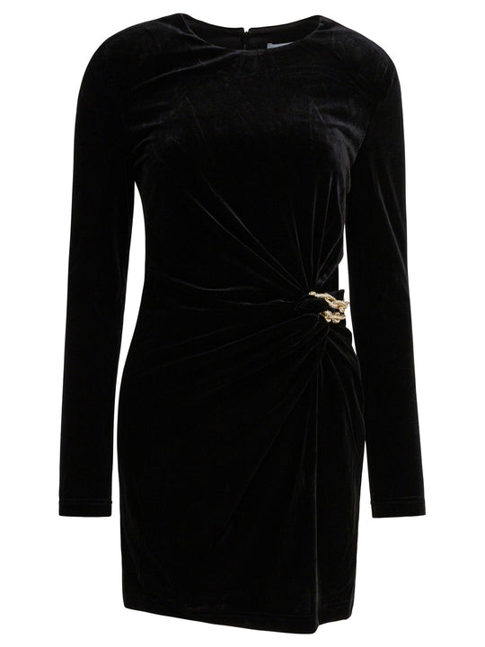 Embellished Short Dress Dresses Black