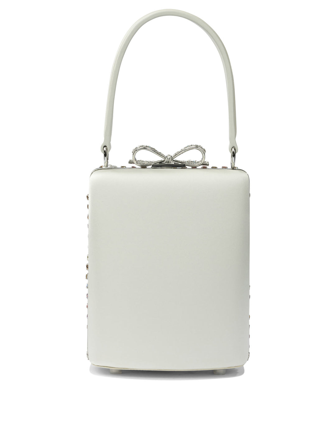 Self-Portrait Mini Multi Crystal Handbag Handbags - Silver | 24bf4bce7bf27e4937ded8029da61ed53d810846