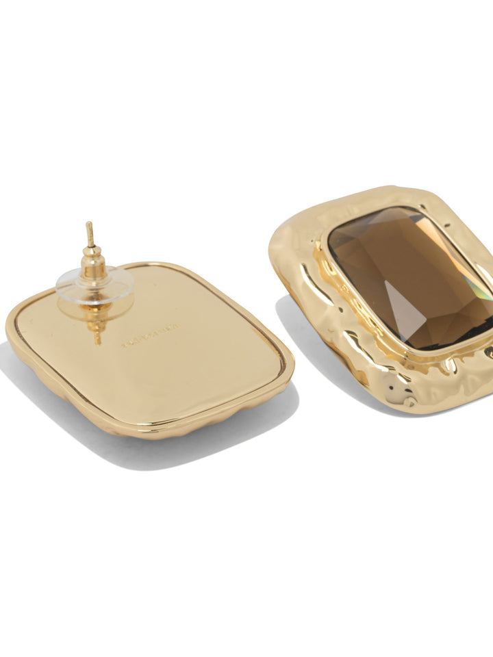 Self-Portrait Amber Earrings Jewels - Gold | c35b3ad405d2284fa7025ade01b1565e318b8877