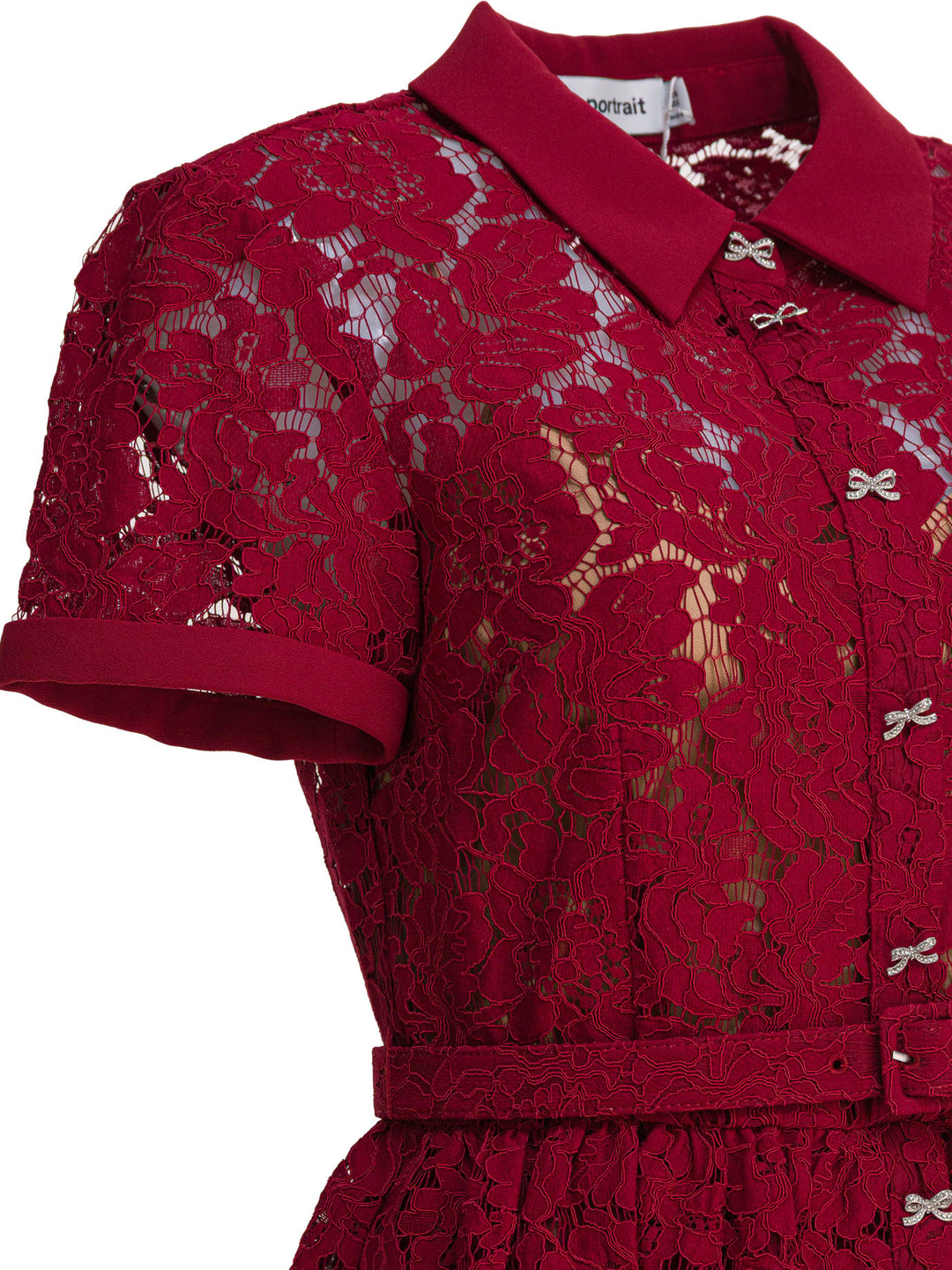 Self-Portrait  Dresses - Bordeaux | 7cb76e260282667d45b287b413c8328b1bdf31b4