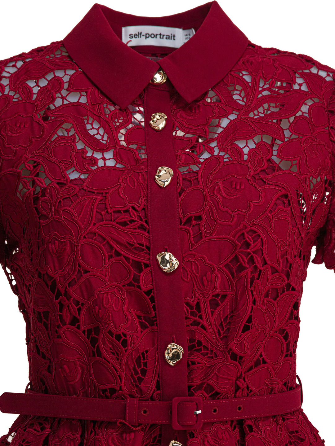 Self-Portrait  Dresses - Bordeaux | f9a8d6eb39436d1c95a3104d74a59e807a5853a1