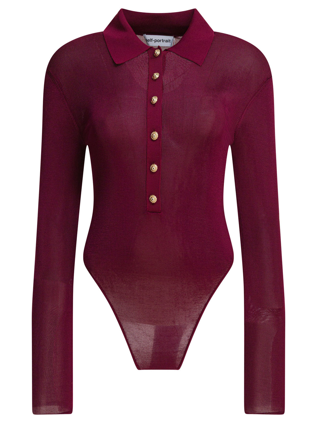 Self-Portrait  Tops - Bordeaux | be304eb66e61d9696127ce5f6b03f9da29e315d4