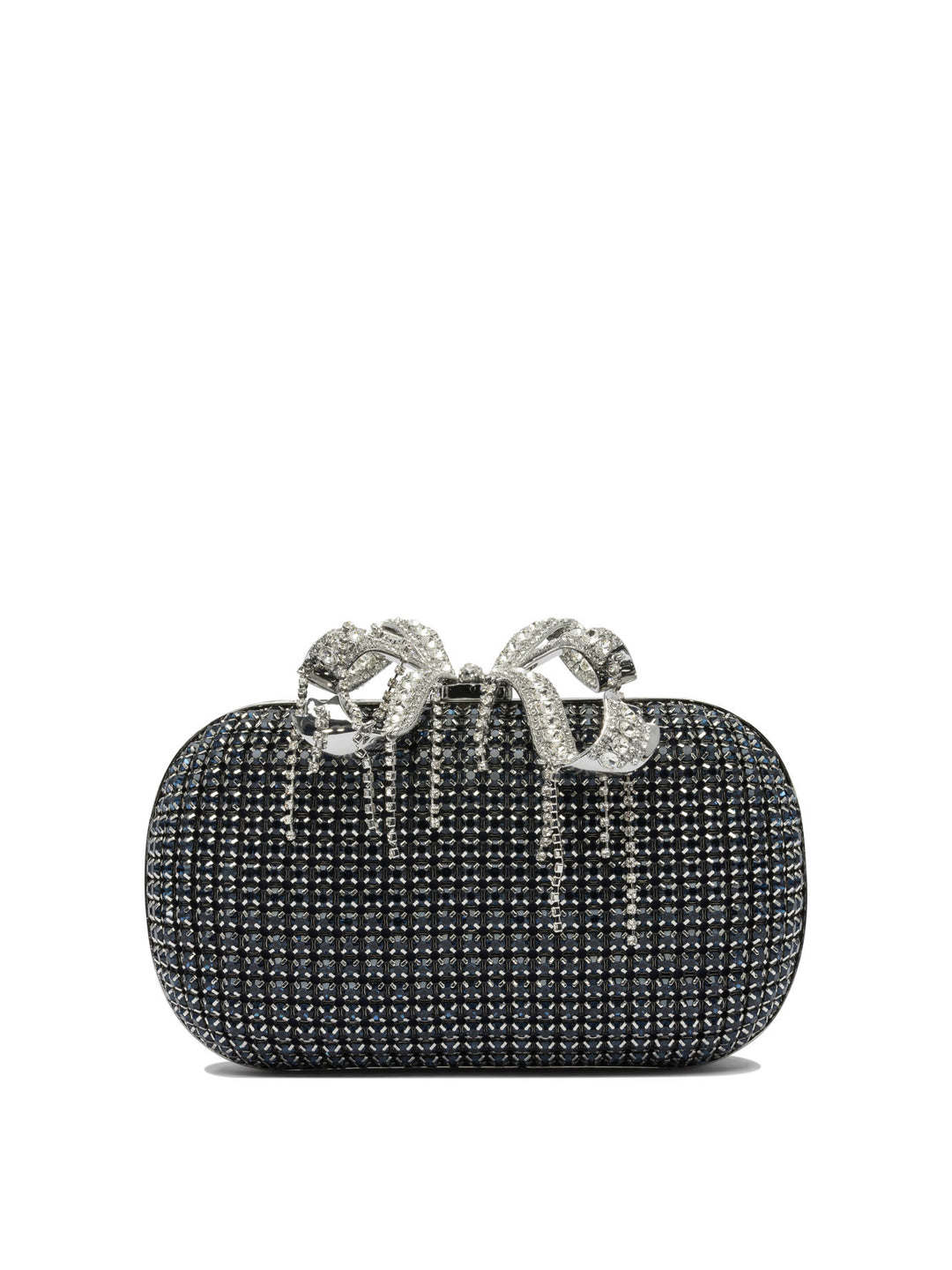 Self-Portrait Minaudiere Clutch With Crystals Clutches - Blue | fae63f978b5a0c35966b0232bf8165793b569da9