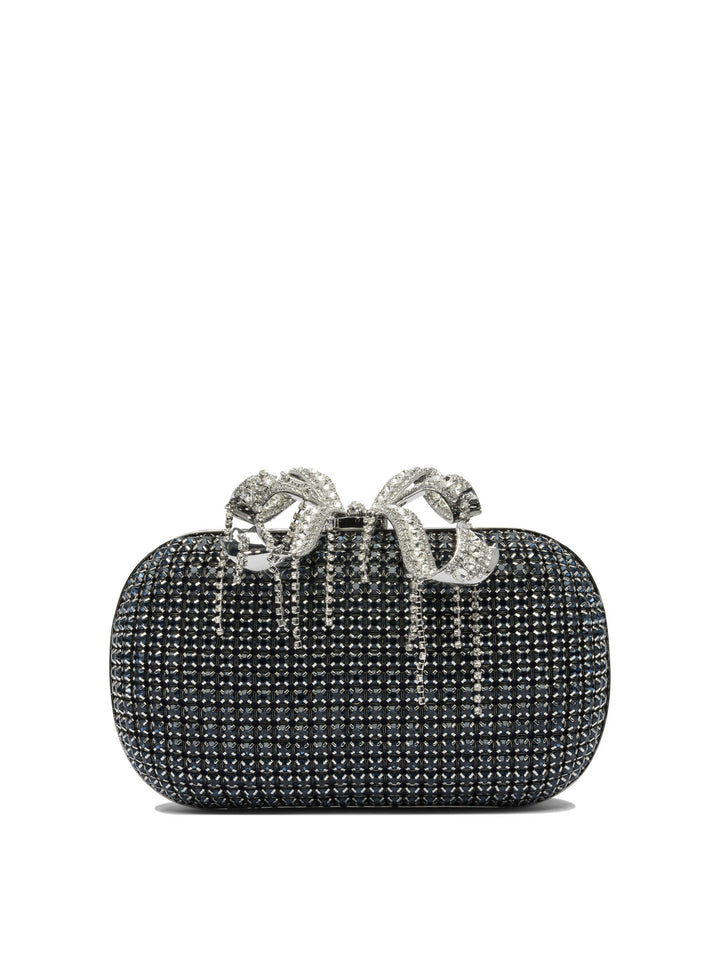 Self-Portrait Minaudiere Clutch With Crystals Clutches - Blue | fae63f978b5a0c35966b0232bf8165793b569da9