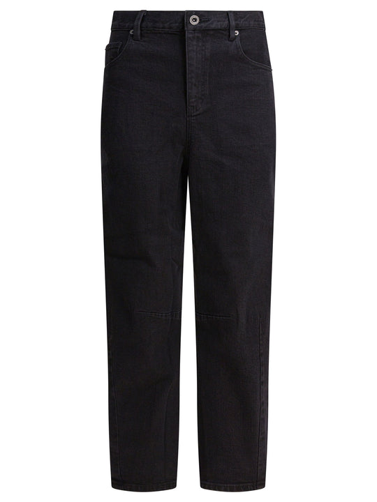 Wide Leg Jeans Black