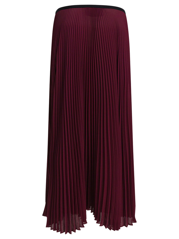 Semper Pleated Skirt Skirts - Bordeaux | 9805a5710da1deb9dc88ac06968c37b7b390acd4