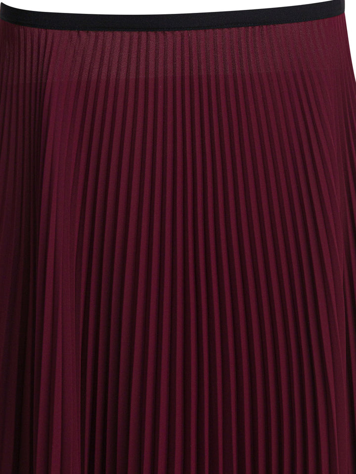 Semper Pleated Skirt Skirts - Bordeaux | 7bfbfa964ec4c1446cdc46a810da08b2d58a6a31
